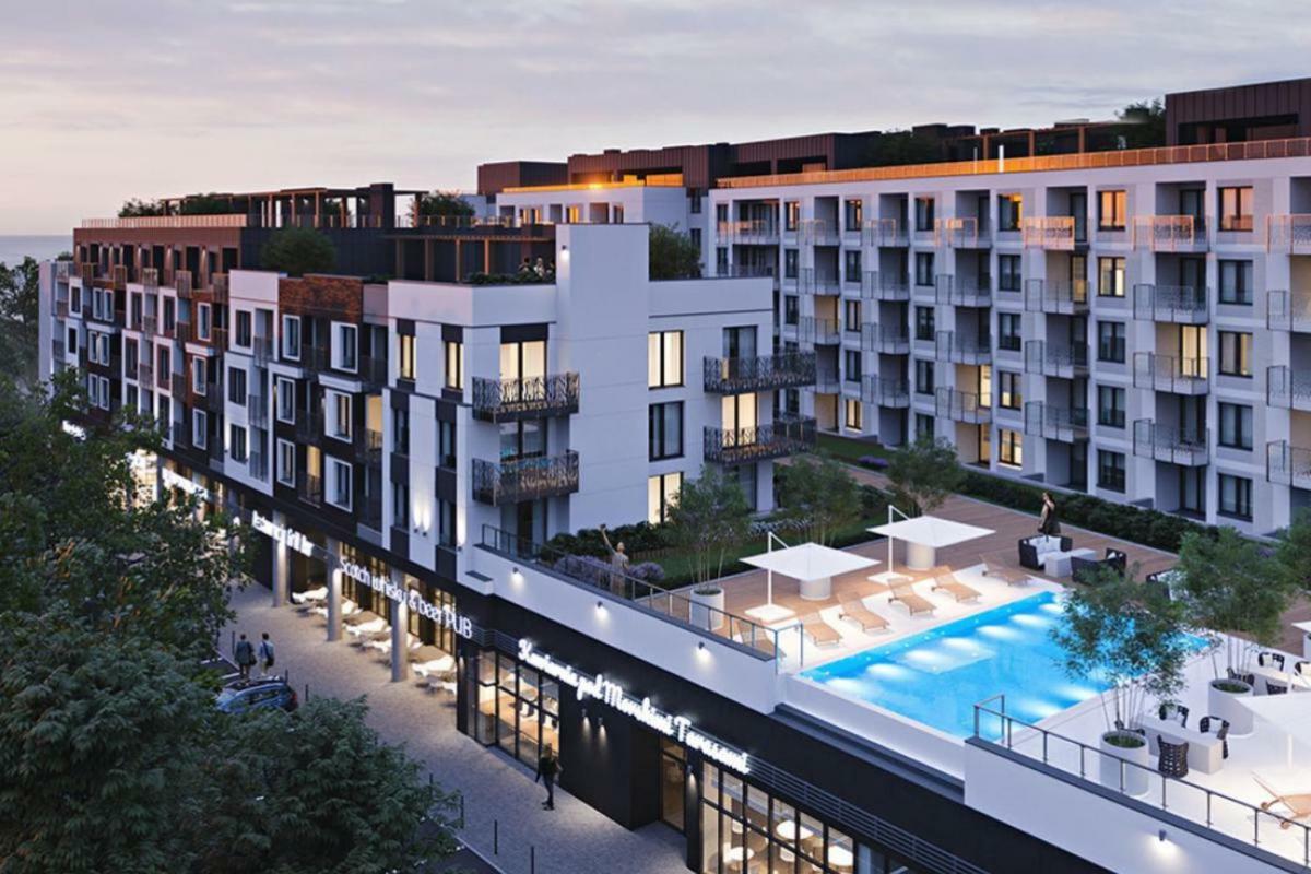 Apartament Z Wellness Nadmorskie Tarasy Kolobrzeg Dış mekan fotoğraf