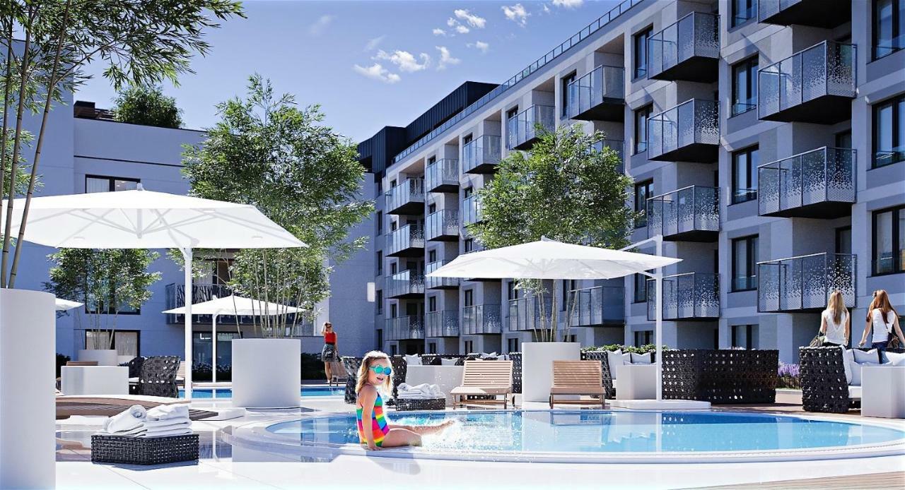 Apartament Z Wellness Nadmorskie Tarasy Kolobrzeg Dış mekan fotoğraf