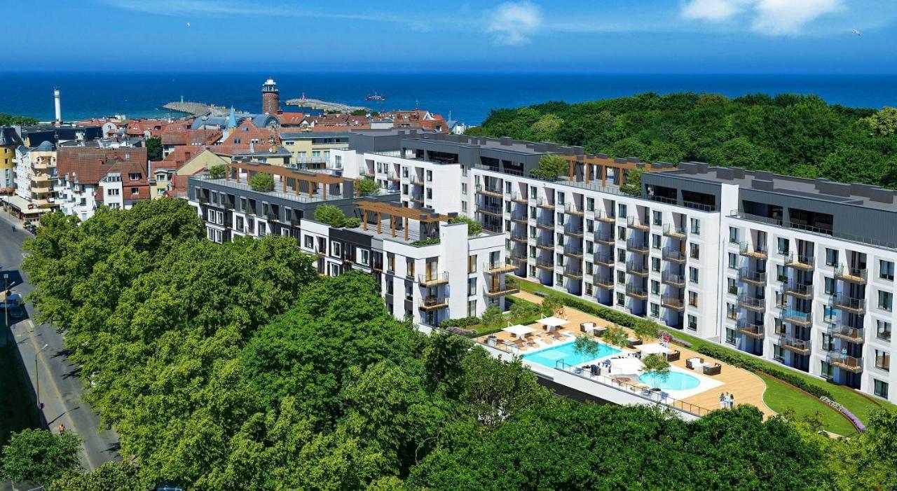 Apartament Z Wellness Nadmorskie Tarasy Kolobrzeg Dış mekan fotoğraf